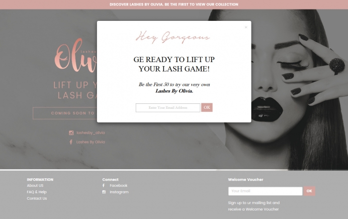 Lashes By Olivia - Coming Soon